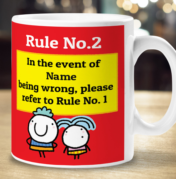 Always Right Personalised Mug