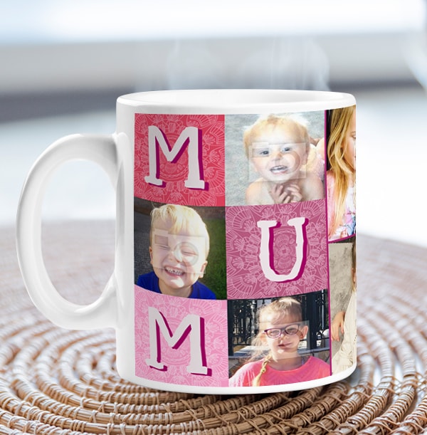 Mum - Love You Multi Photo Mug