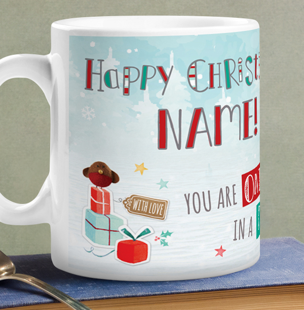 Barley Bear One in a Million Personalised Mug