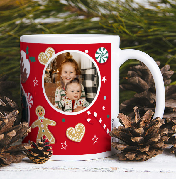 Christmas Cookies Photo Mug