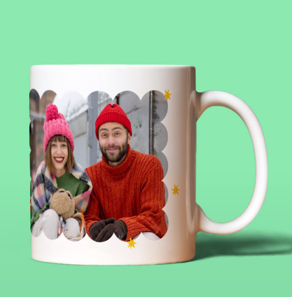 Santa Paws Photo Mug
