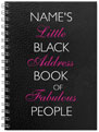 Little Black Book Address Book