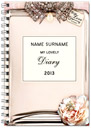 Love Labels Diamanté 2013 Diary