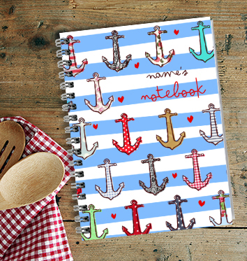 Ahoy Buoy Anchors Notebook
