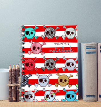 Ahoy Buoy Patches Notebook
