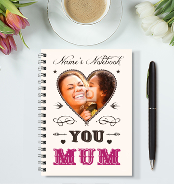 Alpha Betty Love U Mum Notebook