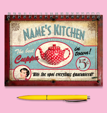 Bar Signs Notebook - Cuppa