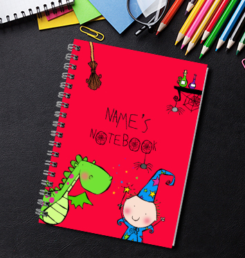 Cartoon Wizard Notebook
