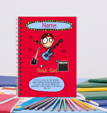 Definitely You Rock God Notebook