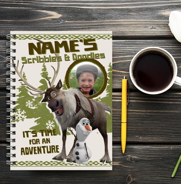 Photo of Disney's Frozen - Sven and Olaf Doodles Notebook