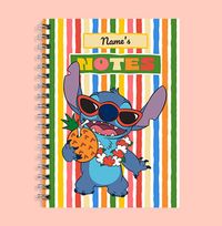 Tap to view Disney Stitch Personalised Notebook
