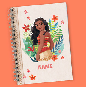 Disney Moana Personalised Notebook