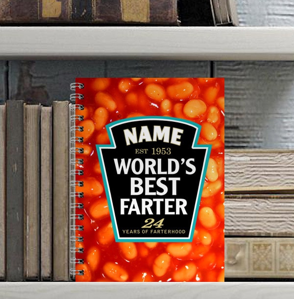 Love Labels Best Farter Notebook