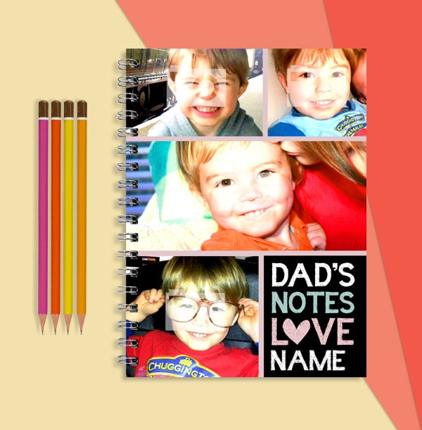 Photo Hug Dad's Notebook