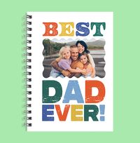 Tap to view Best Dad Ever! Photo Upload Notebook