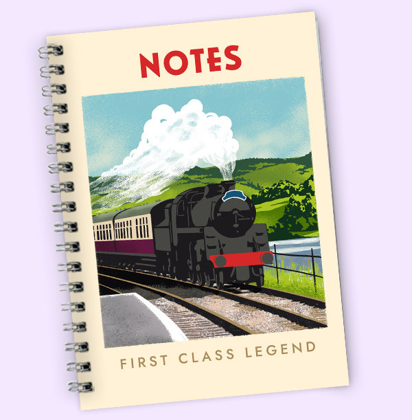 First Class Legend Notebook