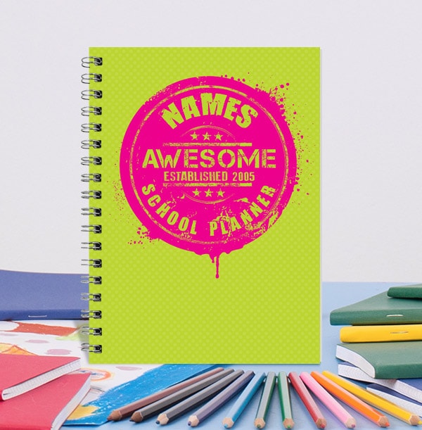 Funky Neons - School Planner