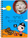 Cartoon Boy Photo Notebook Old