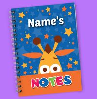 Tap to view Toys R Us Geoffrey Personalised Notebook