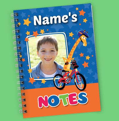 Toys R Us Cycling Geoffrey Photo Notebook