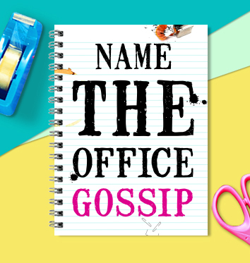 Greater Things Office Gossip Notebook
