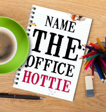 Greater Things Office Hottie Notebook