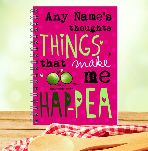 HAP-PEA-NESS Happy Notebook