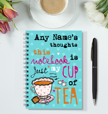HAP-PEA-NESS Tea Notebook