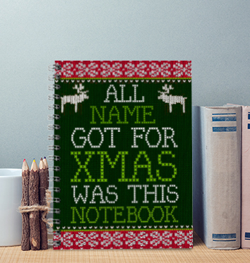 Bad Taste Green Notebook