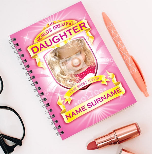 World's Greatest Daughter Notebook
