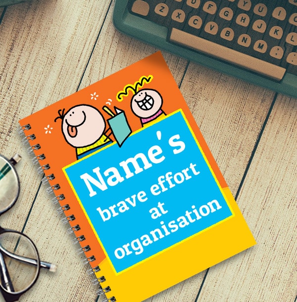 Effort at Organisation Personalised Notebook