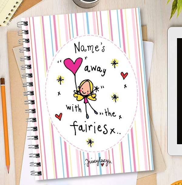 Juicy Lucy Away With The Fairies Notebook