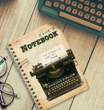 Just My Type Notebook