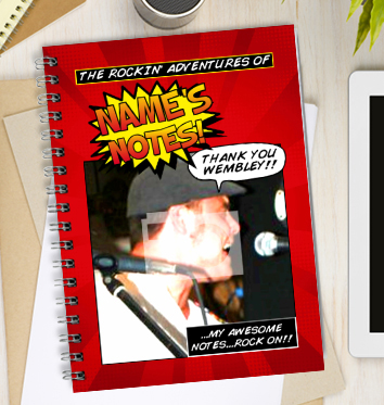 Kapow! Boys Comic Notebook