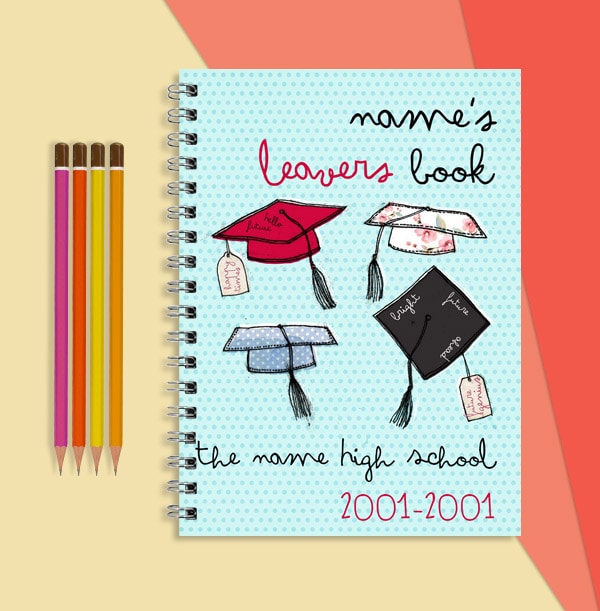 School Leavers Personalised Notebook