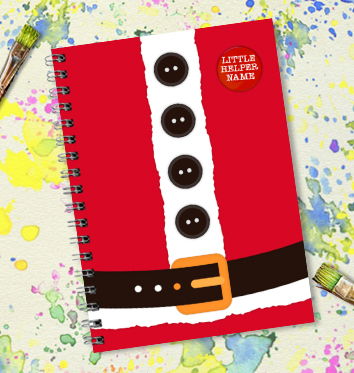 Little Hipster - Santa Notebook