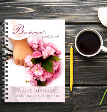 Love & Cherish Bridesmaid Notebook