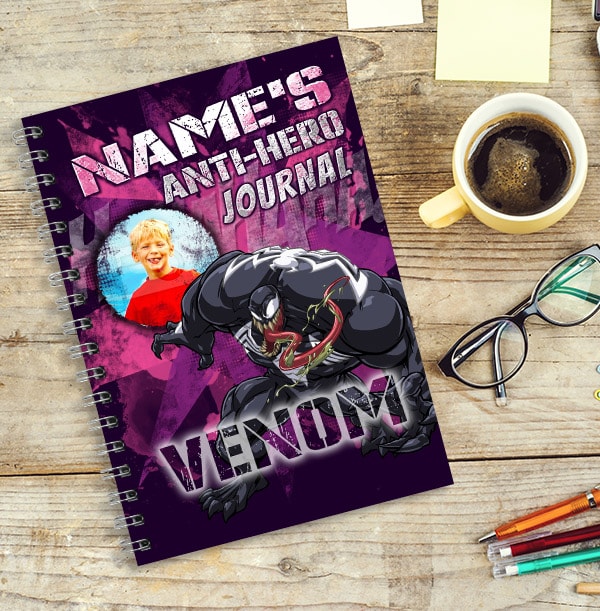Marvel Venom Photo Upload Notebook