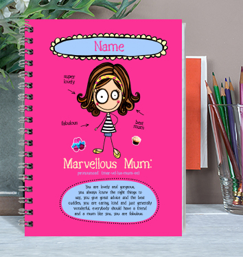 Definitely You Marvellous Mum Notebook