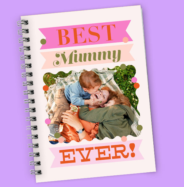 Best Mummy Ever Photo Notebook