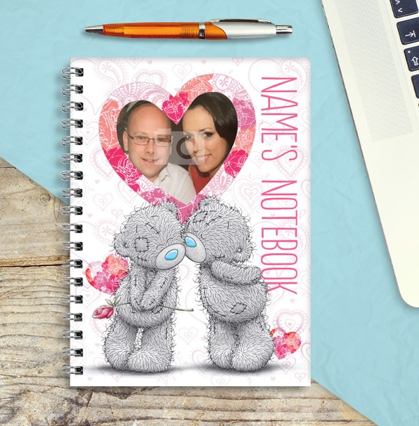 Tatty Teddy Romantic Name & Photo Notebook