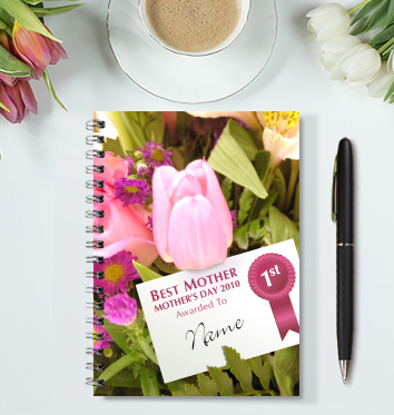Mum Bouquet Notebook