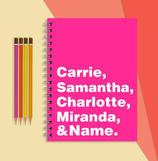 My Gang Sex and The City Notebooks