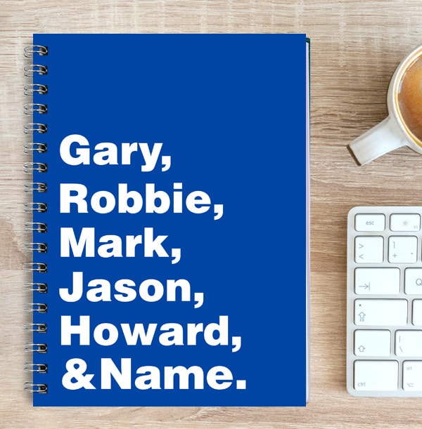 My Gang Take That Notebooks