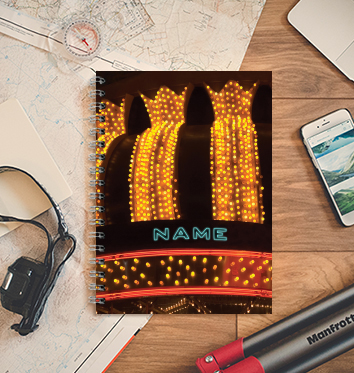 Neon Lights Notebook
