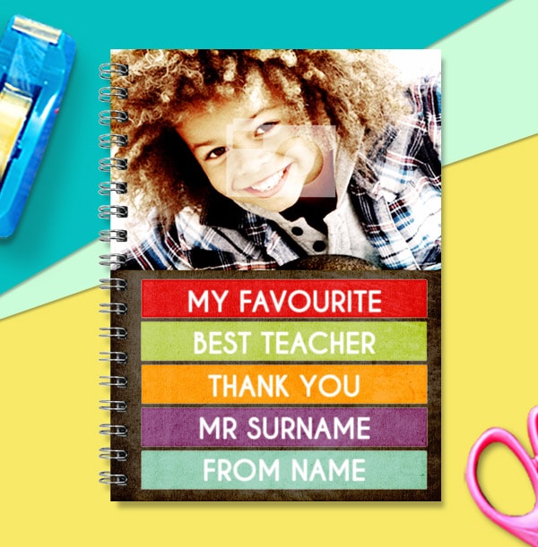 My Favourite Teacher Photo Notebook