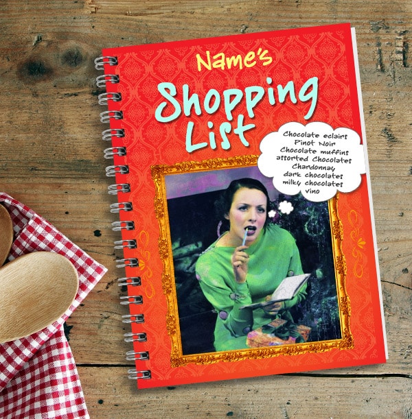 Funky Gallery Shopping Notebook