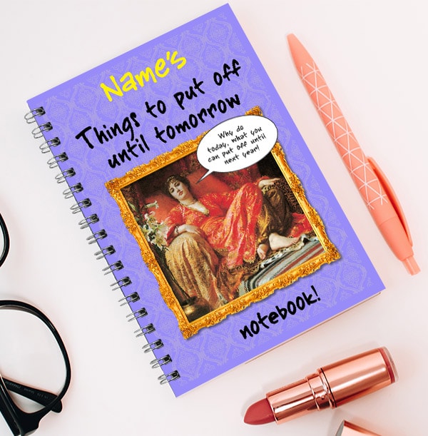 Funky Gallery Tomorrow Notebook