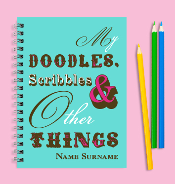 O So Fanciful Doodles Notebook