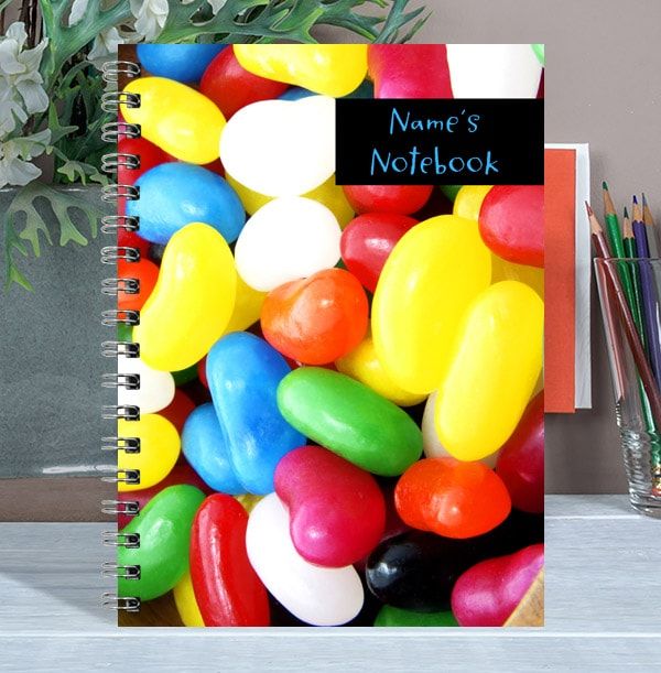 Photo of Prints Jelly Beans Notebook